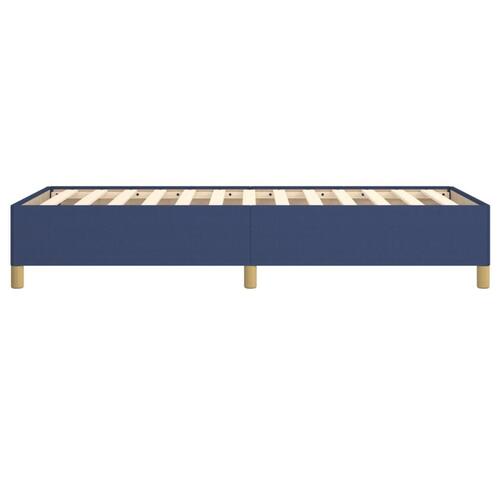 Sengeramme uden madras 100x200 cm stof blå