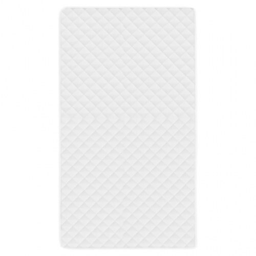 Vatteret madrasbeskytter 120 x 200 cm tung hvid