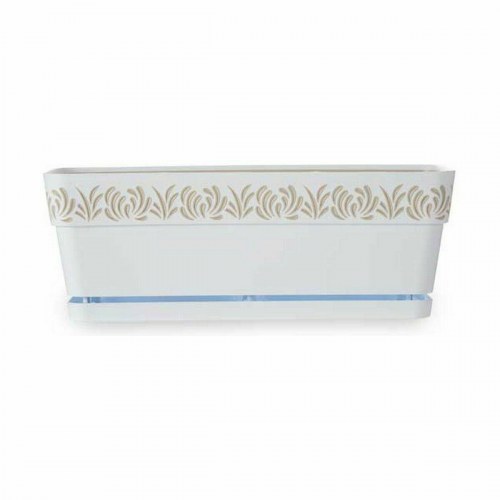 Stefanplast Gaia altankasse - hvid, 49,5 × 17 × 19 cm (12 stk.)