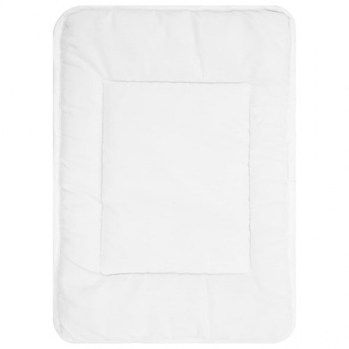 Sommerdynesæt til børn 2 dele 120 x 150 cm/40 x 60 cm hvid