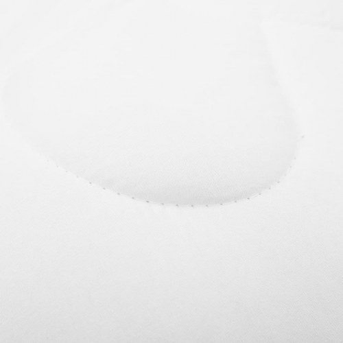 Sommerdynesæt til børn 2 dele 120 x 150 cm/40 x 60 cm hvid