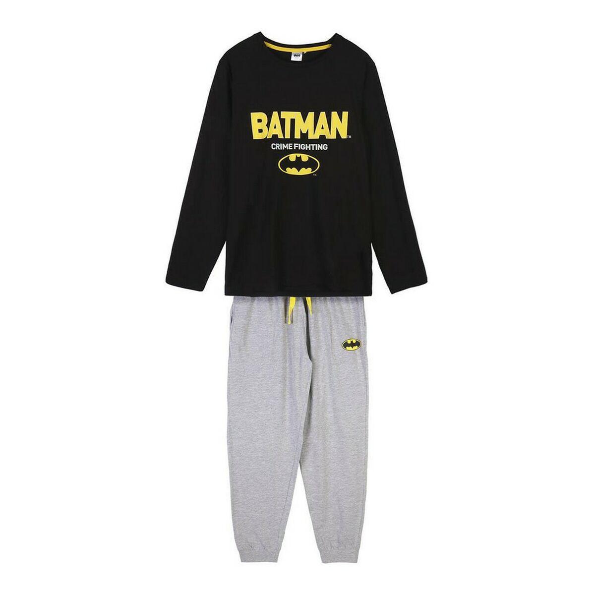 Nattøj Batman Sort (Voksne) Mænd L
