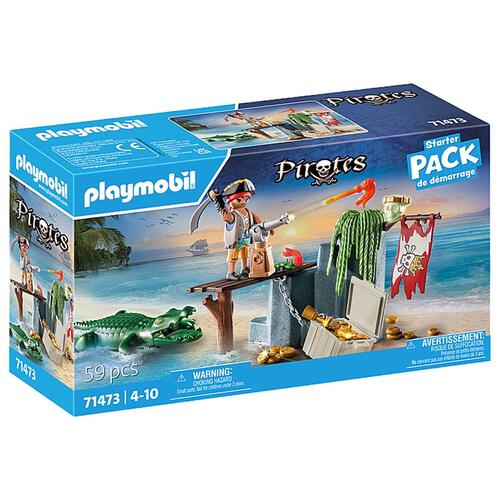 Playset Playmobil Krokodille Pirat 59 Dele