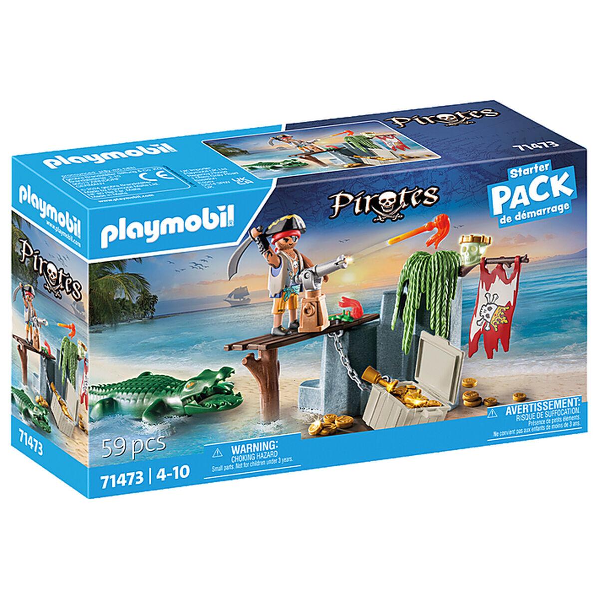 Playset Playmobil Krokodille Pirat 59 Dele