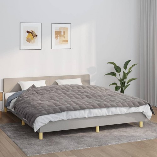 Tyngdetæppe 155 × 220 cm - 7 kg, grå