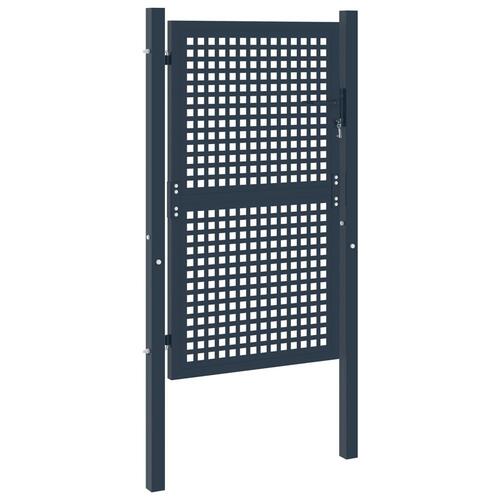Hegnslåge 102x175 cm stål antracitgrå