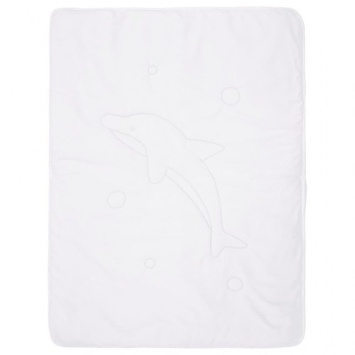 VidaX dynesæt til børn 3 dele 100 x 135 cm/40 x 60 cm hvid