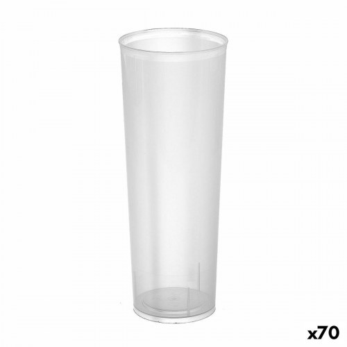Algon genanvendelige engangskopper, gennemsigtig - 300 ml, 70 stk (6 dele)