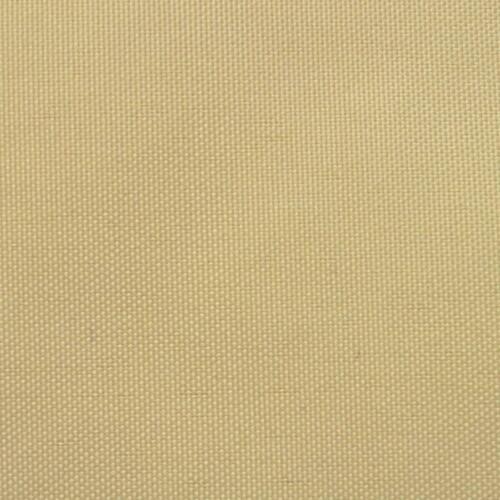 Balkonafskærmning Oxford-stof 90x600 cm beige
