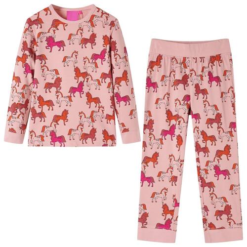 Pyjamas til børn str. 116 lyserød