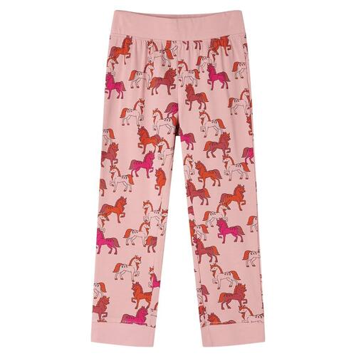 Pyjamas til børn str. 116 lyserød