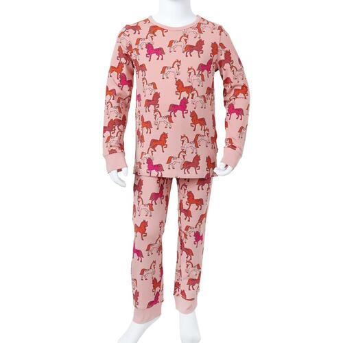 Pyjamas til børn str. 116 lyserød
