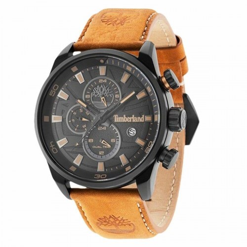 Herreur Timberland TBL14816JLB02 - sort urkasse, Ø 46 mm