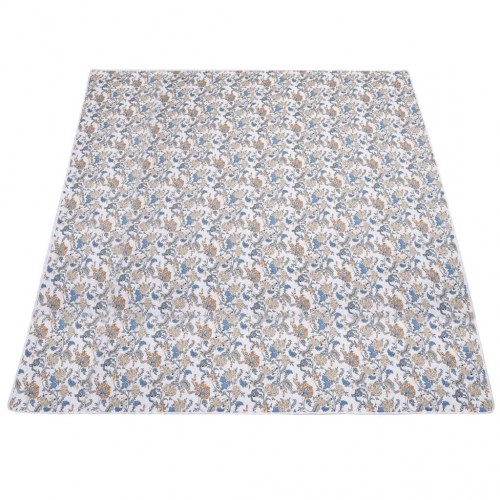 Vattæppe 230x260 cm vatteret stof flerfarvet