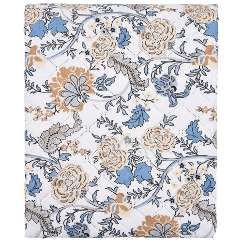 Vattæppe 230x260 cm vatteret stof flerfarvet