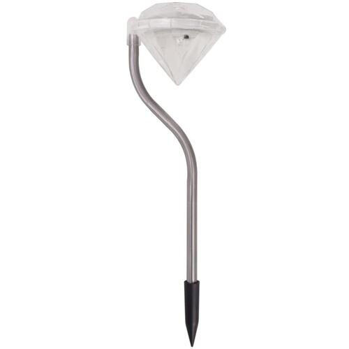 Soldrevne LED-havelamper 6 stk. 9x7,8x29,5 cm