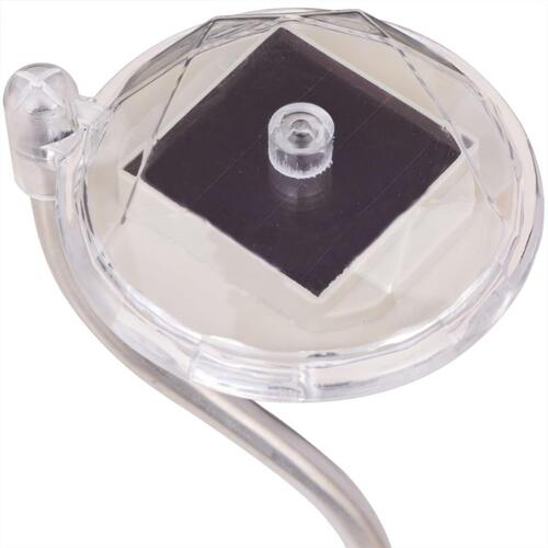 Soldrevne LED-havelamper 6 stk. 9x7,8x29,5 cm