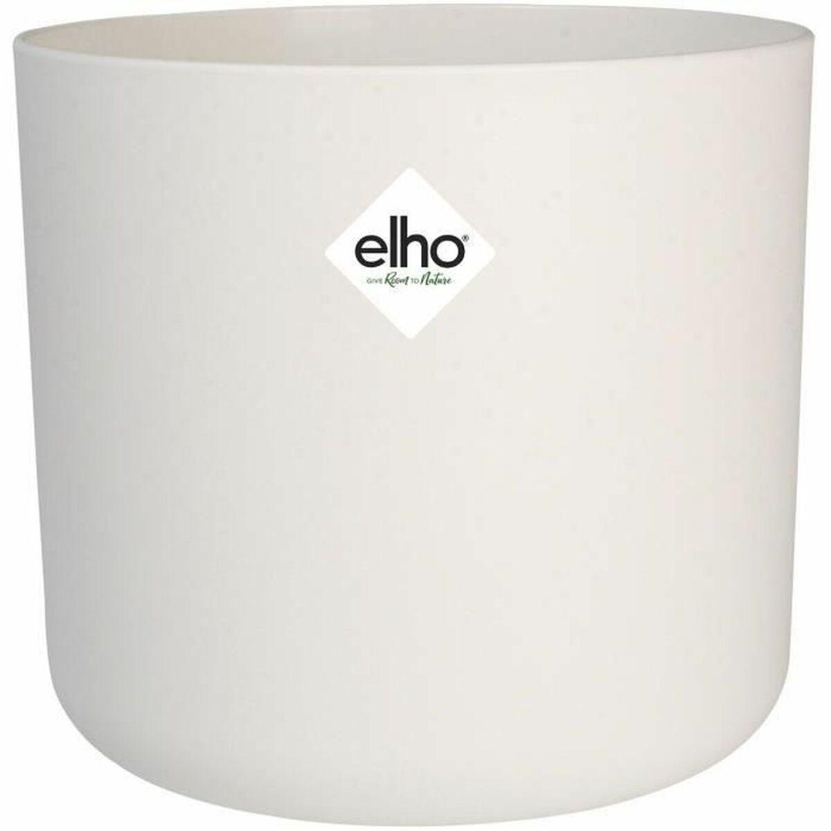 Elho urtepotte - hvid, plastik Ø30 cm (16,5 l)