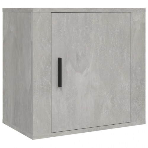 Væghængte sengeborde 2 stk. - 50×30×47 cm, betongrå