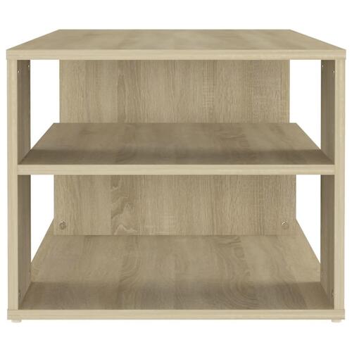 Sofabord 100x50x40 spånplade sonoma-eg