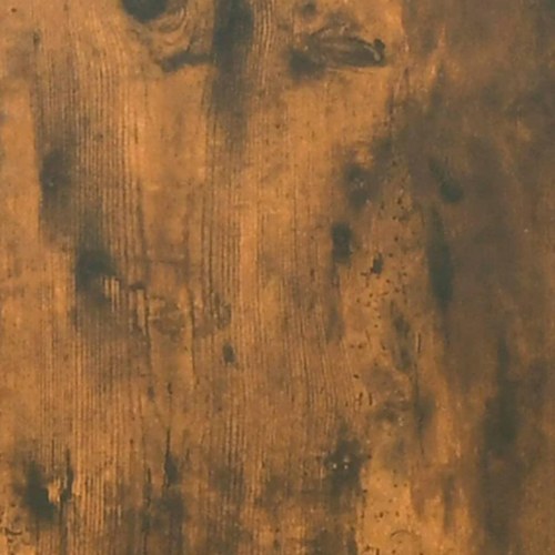 Væghængte sengeborde - 2 stk. 50×30×47 cm, røget egetræsfarve