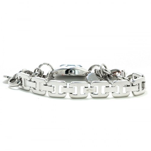Chronotech dameur CT.7010L/07M - sølvfarvet armbåndsur (Ø 23 mm)