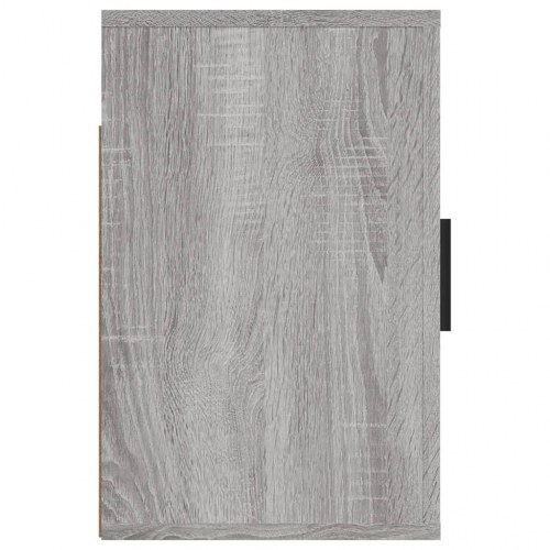 Væghængte sengeborde 2 stk. - 50×30×47 cm, grå sonoma-eg