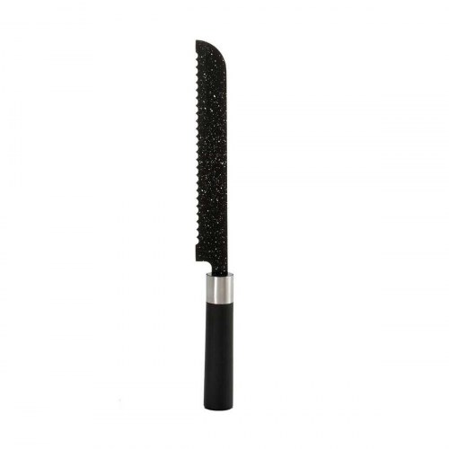 Brødkniv Kinvara - rustfrit stål, sort marmorlook, 21 cm blad (12 stk.)