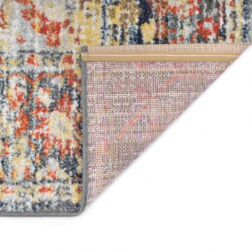 Gulvtæppe 140 x 200 cm PP blå