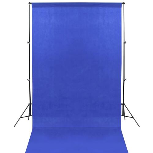 Studieudstyr med softbox lamper og bagtæpper