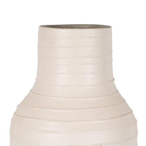 Vase Hvid Keramik 17 x 17 x 30 cm