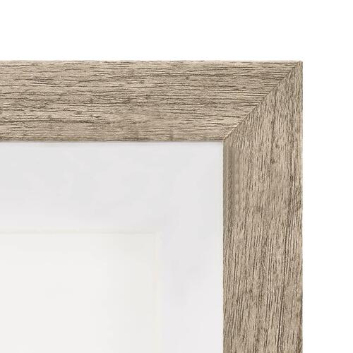 3D-billedrammer 5 stk. 28x28 cm til 20x20 cm billede mørkt træ