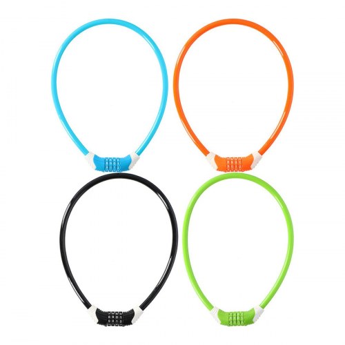 Cykellås kabel med kode Dunlop 65 cm