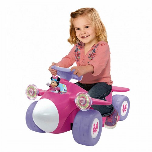 Minnie Mouse elbil til børn - Lille Fly 6 V, pink