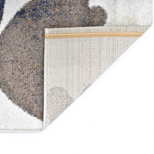 Gulvtæppe 160 x 230 cm PP grå