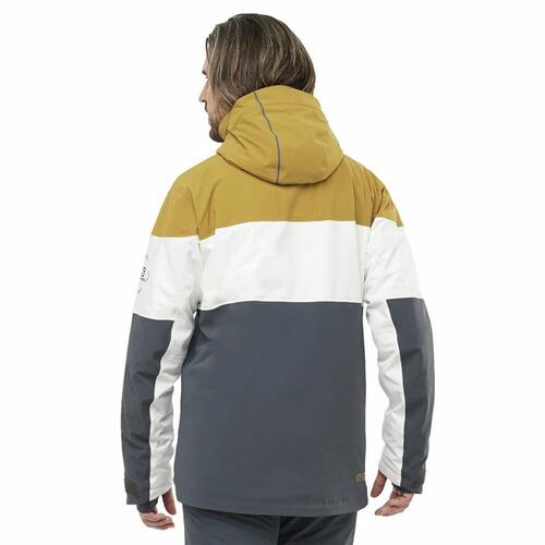 Skijakke Salomon Slalom Grå Mænd XL