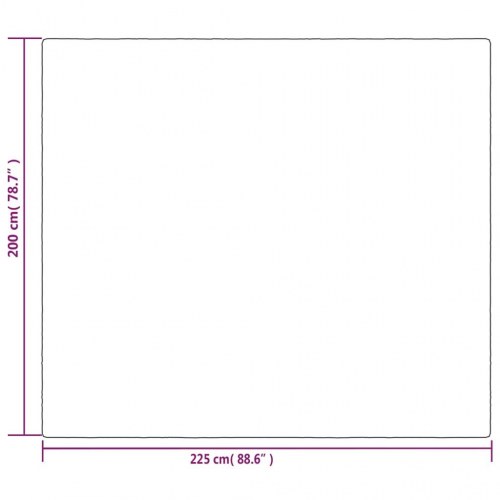 Tyngdetæppe med aftageligt betræk 200 × 225 cm - 13 kg, grå