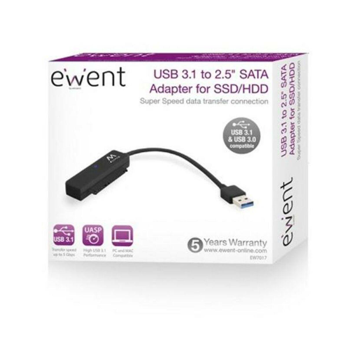 Usb Adapter Til Sata Til Harddisk Ewent Ew7017 2 5  " Usb 3.0
