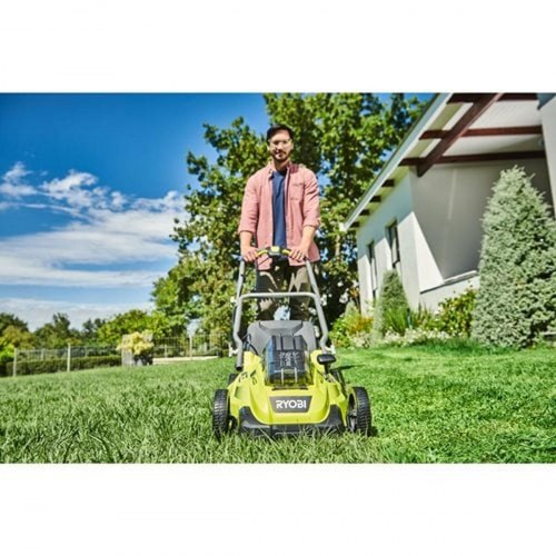 Ryobi batteri-plæneklipper Power Assist 36 V - 40 cm klippebredde (20-70 mm)
