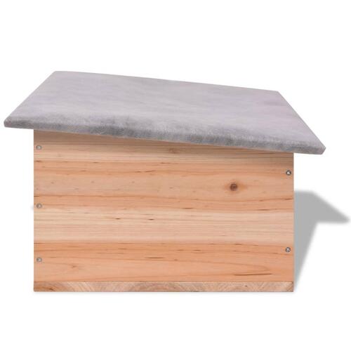 Pindsvinehus 45x33x22 cm træ