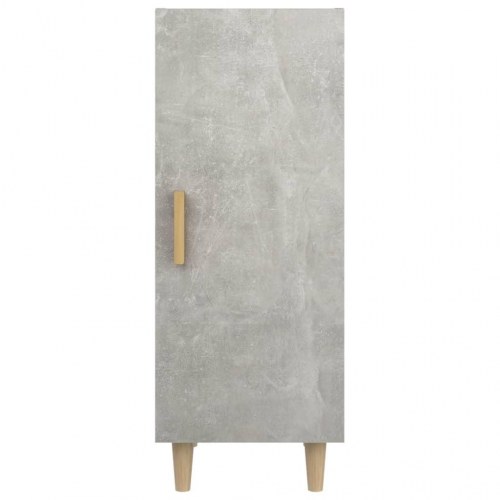Skænk 34,5 × 34 × 90 cm i konstrueret træ - betongrå