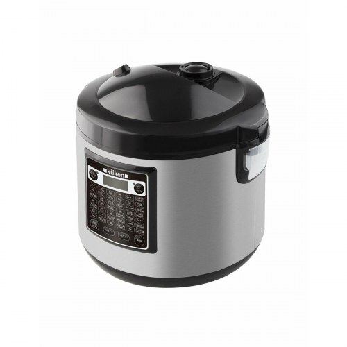 Küken slow cooker - 900 W, programmérbar, sort/sølv (OUTLET A)