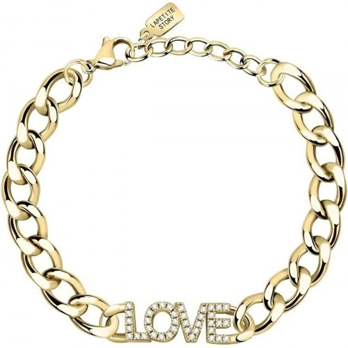 La Petite Story LPS05ASD35 armbånd til kvinder - guldfarvet rustfrit stål