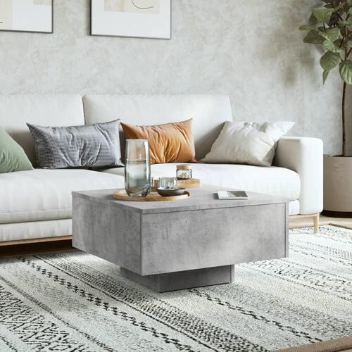 Sofabord 60x60x31,5 cm spånplade betongrå