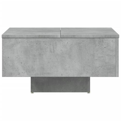 Sofabord 60x60x31,5 cm spånplade betongrå