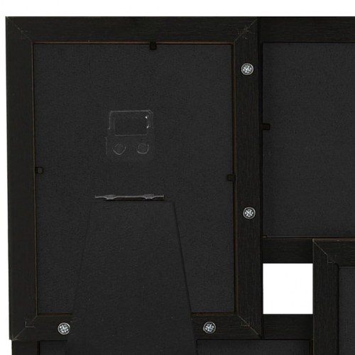 Billedramme til 4x(10x15 cm) billeder MDF sort
