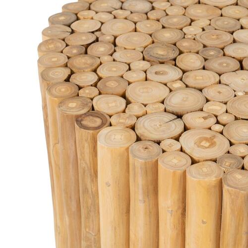 Sofabord AKAR Teak 70 x 70 x 40 cm