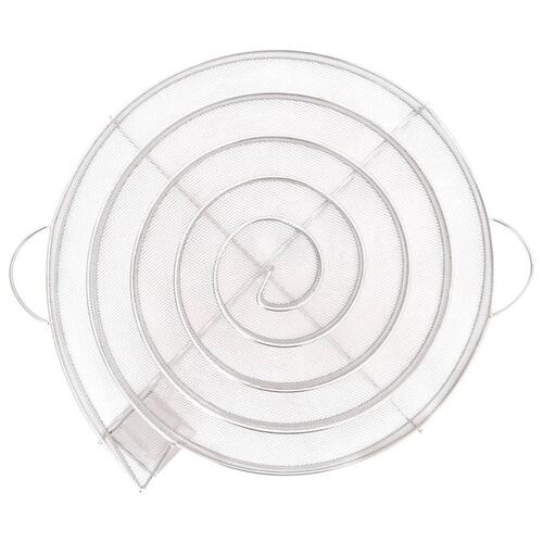 Koldrøgsgenerator 33,5 cm rund rustfrit stål