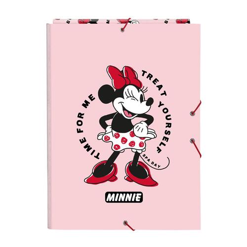 Minnie Mouse organiser-map﻿pe Me Time A4 - Pink