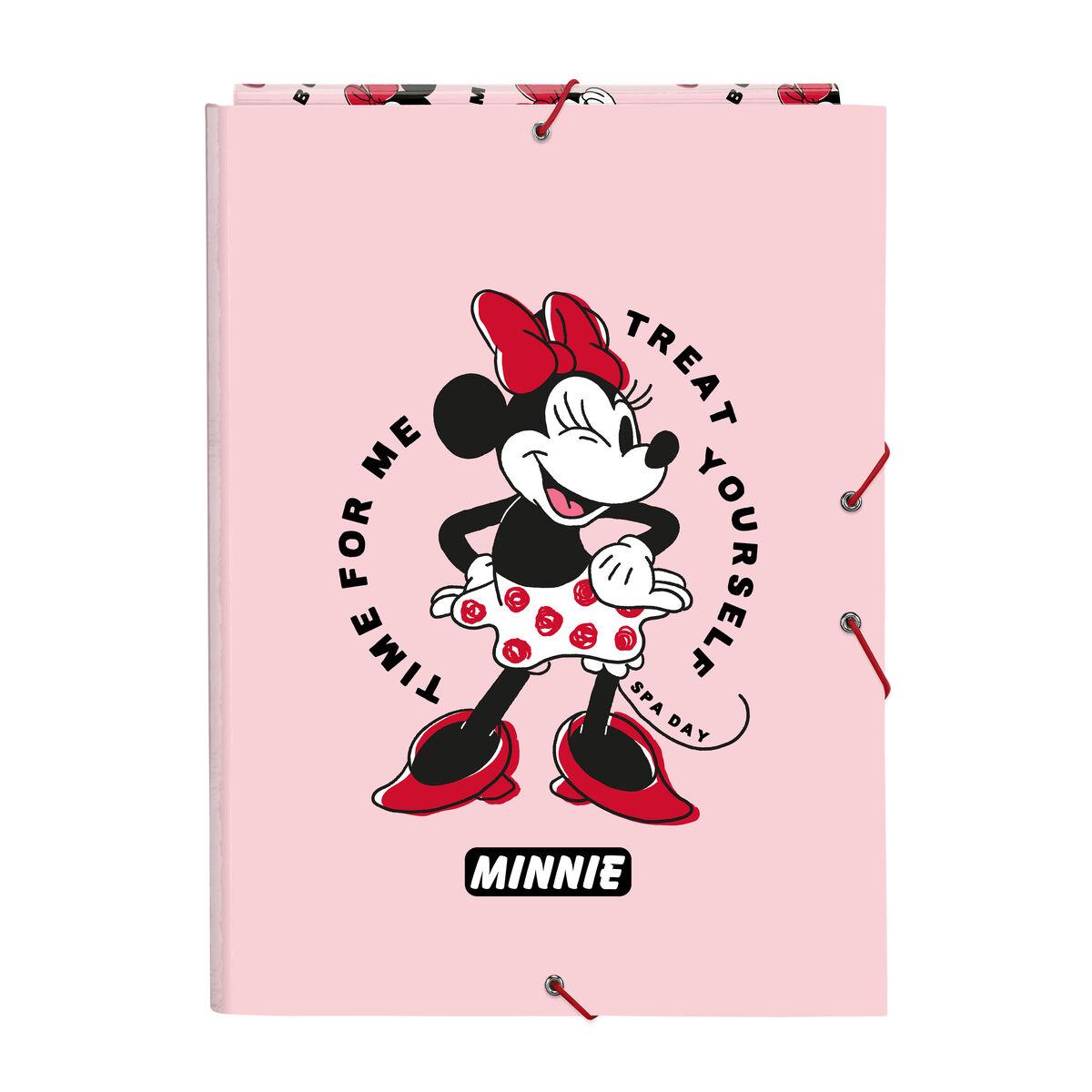 Minnie Mouse organiser-map﻿pe Me Time A4 - Pink